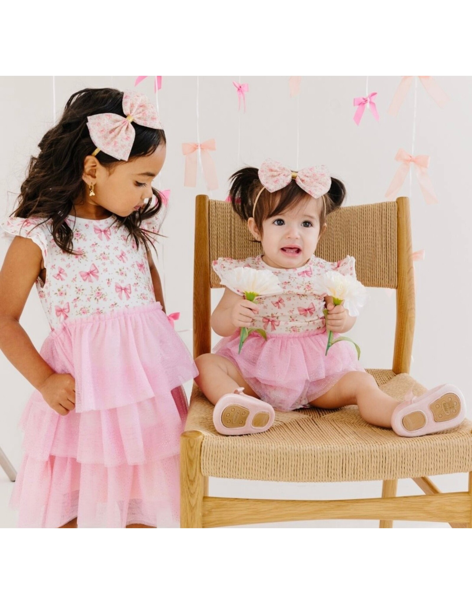 Sweet Wink- Ditsy Floral Tutu Bodysuit