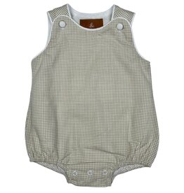 Millie Jay Millie Jay- Brooks Bubble: Khaki Gingham
