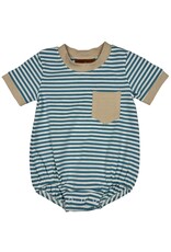 Millie Jay Millie Jay- Maddox Bubble: Blue & Khaki