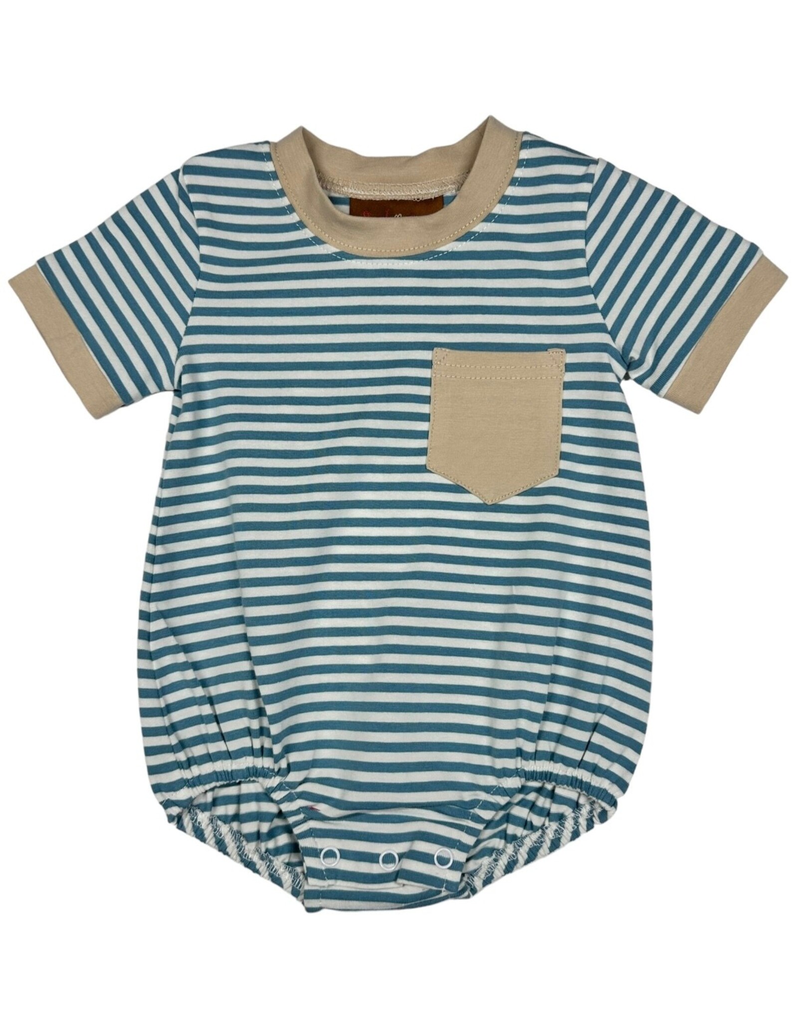 Millie Jay Millie Jay- Maddox Bubble: Blue & Khaki