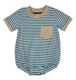 Millie Jay Millie Jay- Maddox Bubble: Blue & Khaki