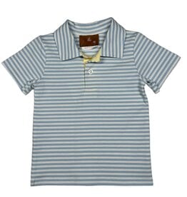 Millie Jay Millie Jay- Bennett SS Lt. Blue Stripe Shirt
