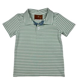 Millie Jay Millie Jay- Bennett SS Green Stripe Shirt