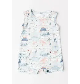 Mila & Rose Mila & Rose- Dino Tracks Shorty One-Piece