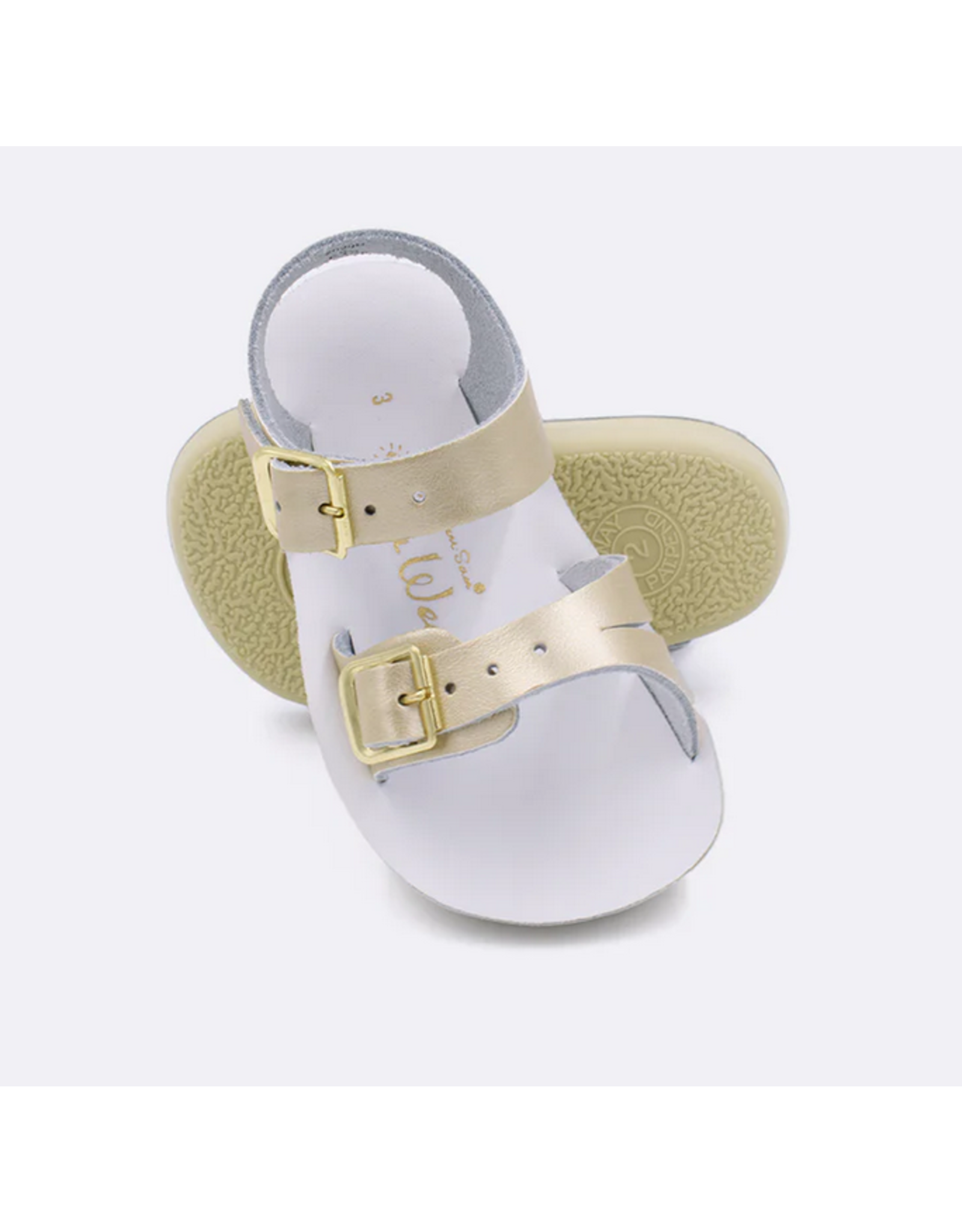 Salt Water Sandals Salt Water Sandals- Sea Wee: Gold
