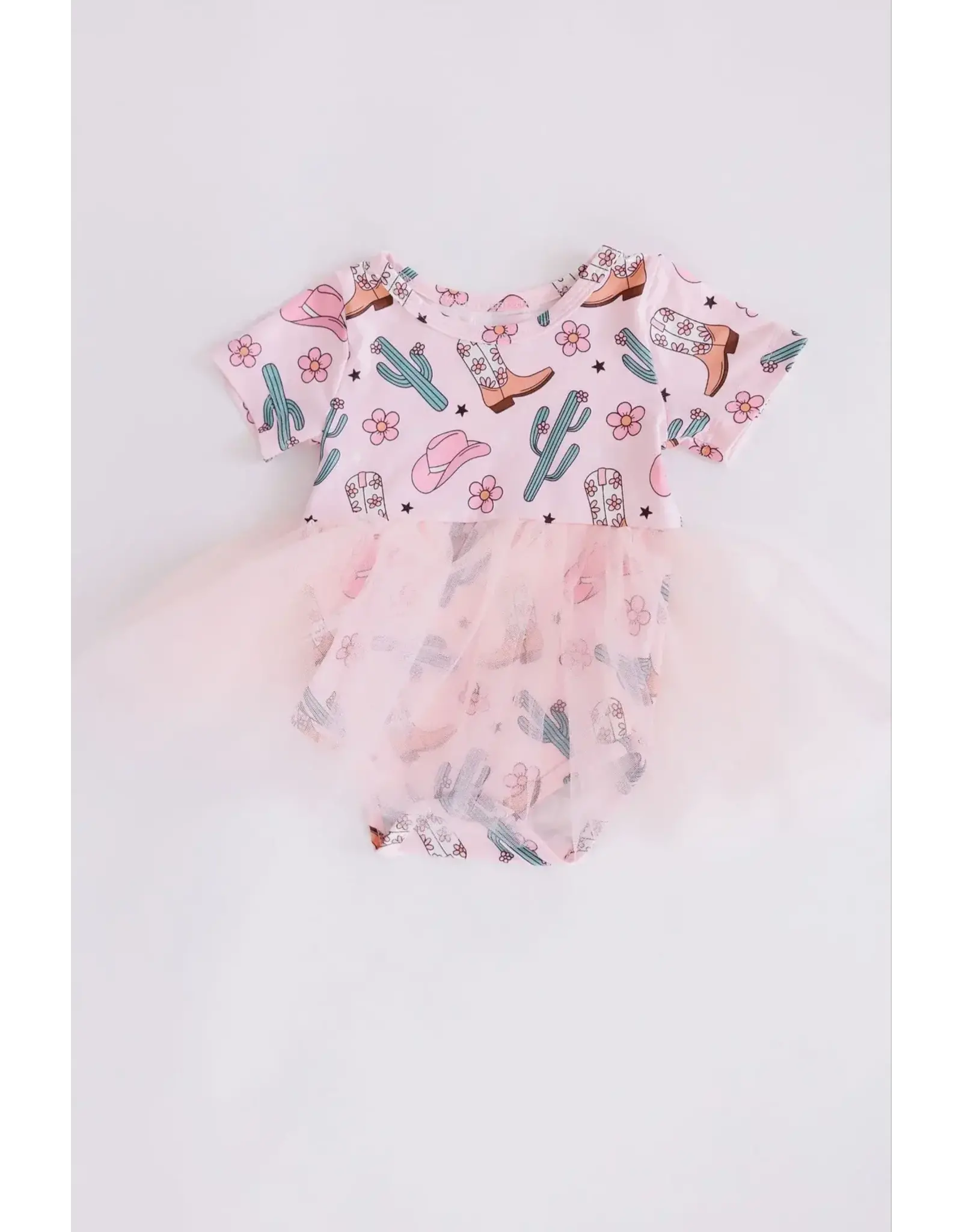 Mila & Rose Mila & Rose- Cactus Cowgirl Tutu Bodysuit