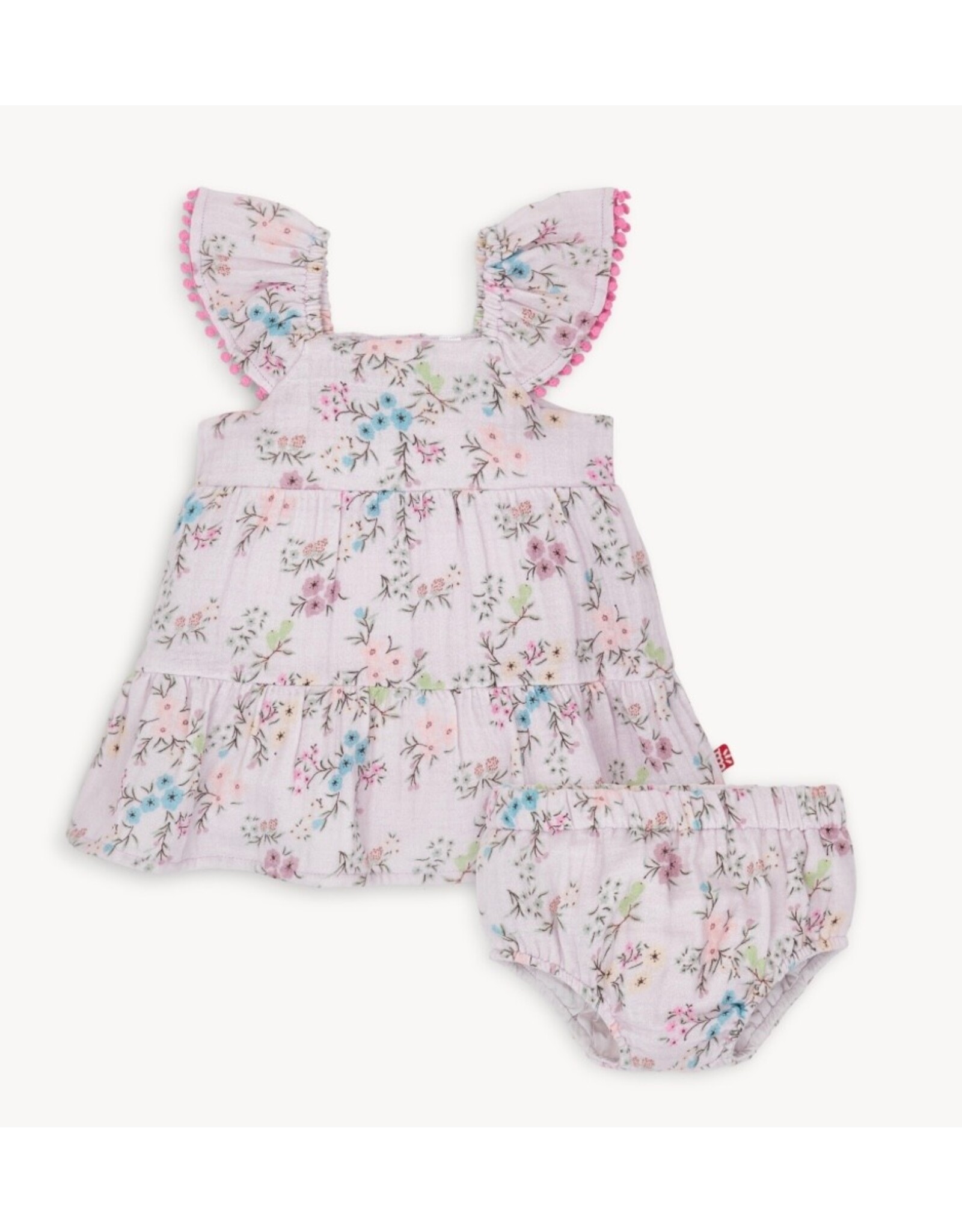 Magnetic Me Magnetic Me- Emily Cotton Dress + Diaper Cover