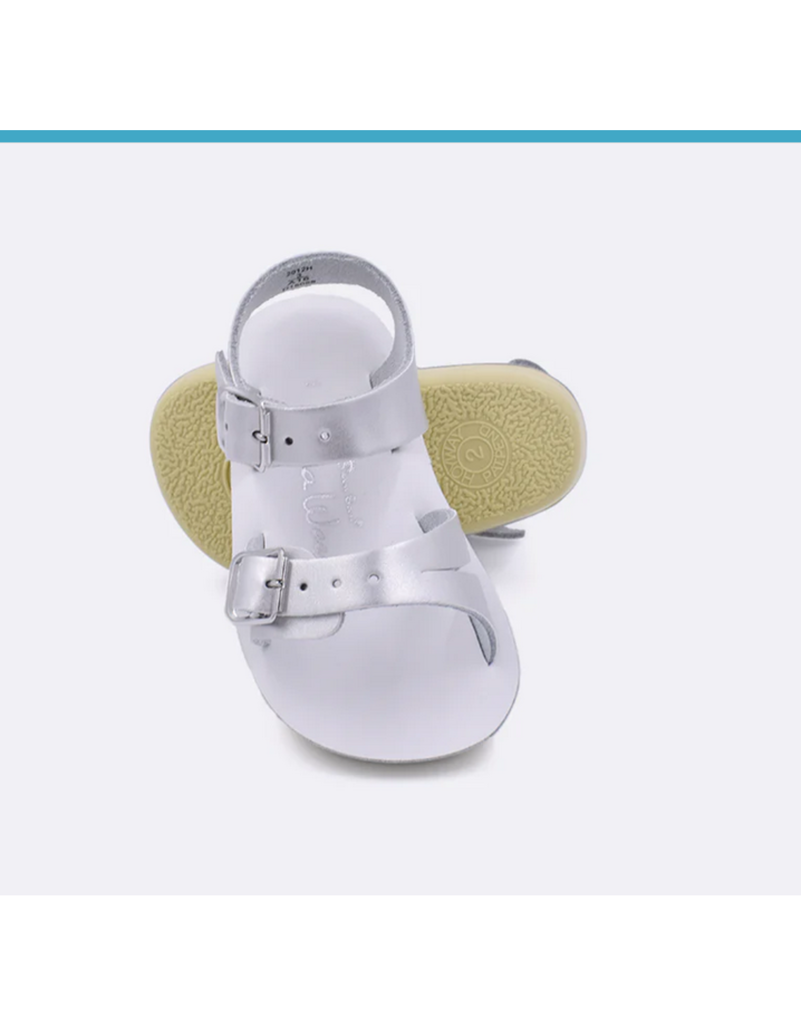 Salt Water Sandals Salt Water Sandals- Sea Wee: Silver