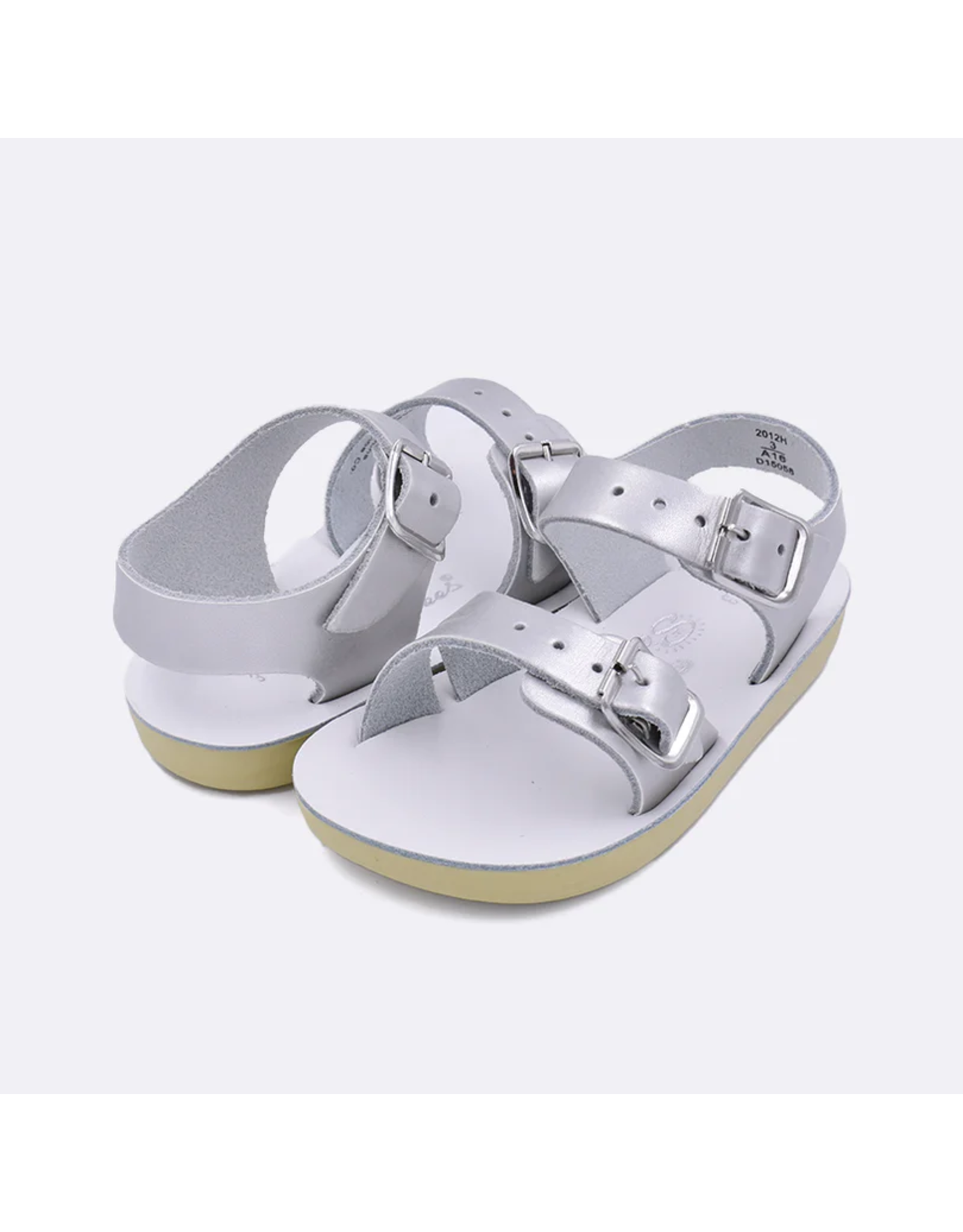 Salt Water Sandals Salt Water Sandals- Sea Wee: Silver