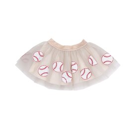 Angel Dear Angel Dear- Baseball Oatmeal Tutu Skirt
