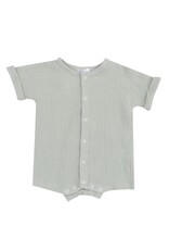 Angel Dear Angel Dear- Solid Desert Green Dolman Henley Shortall