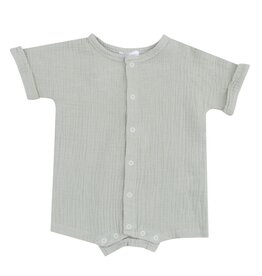 Angel Dear Angel Dear- Solid Desert Green Dolman Henley Shortall