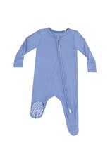 Angel Dear Angel Dear- Country Blue Two-Way Zipper Footie
