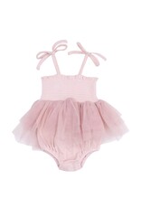 Angel Dear Angel Dear- Solid Rose Smoke Rib Tutu Bubble