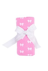 Angel Dear Angel Dear- Pink Bows Swaddle Blanket