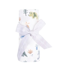 Angel Dear Angel Dear- Soft Dino Swaddle Blanket