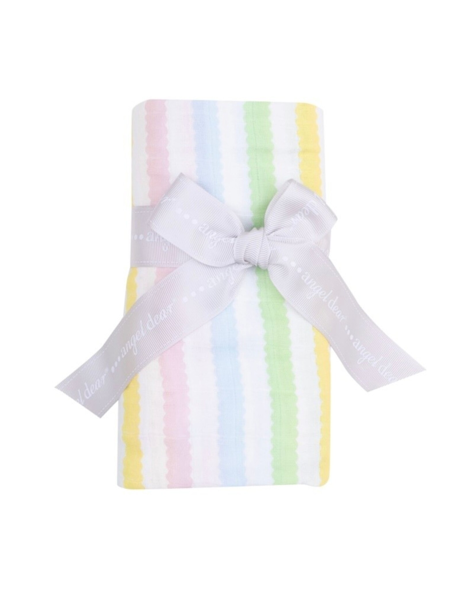 Angel Dear Angel Dear- Ric Rac Stripe Swaddle Blanket