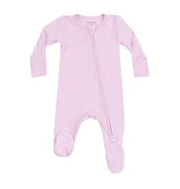 Angel Dear Angel Dear- Solid Nosegray Two-Way Zipper Footie