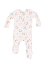 Angel Dear Angel Dear- Daisy Pop Two-Way Zipper Footie