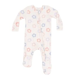 Angel Dear Angel Dear- Daisy Pop Two-Way Zipper Footie