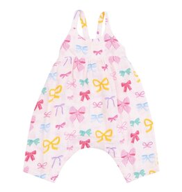 Angel Dear Angel Dear- Colorful Bows Tie Back Romper