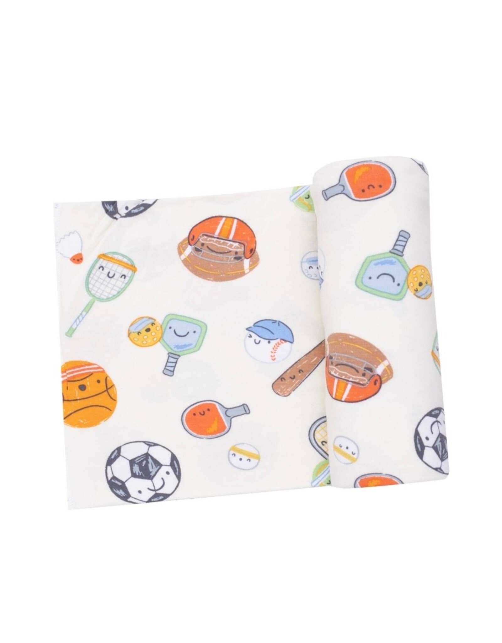 Angel Dear Angel Dear- Sports Ball Friends Swaddle Blanket