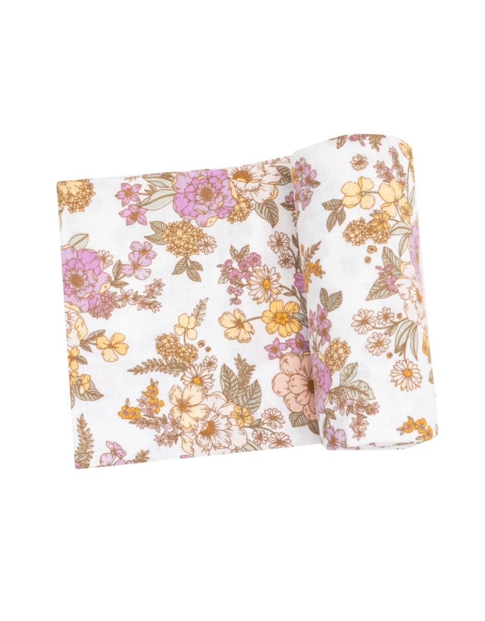 Angel Dear Angel Dear- Anna May Floral Swaddle Blanket