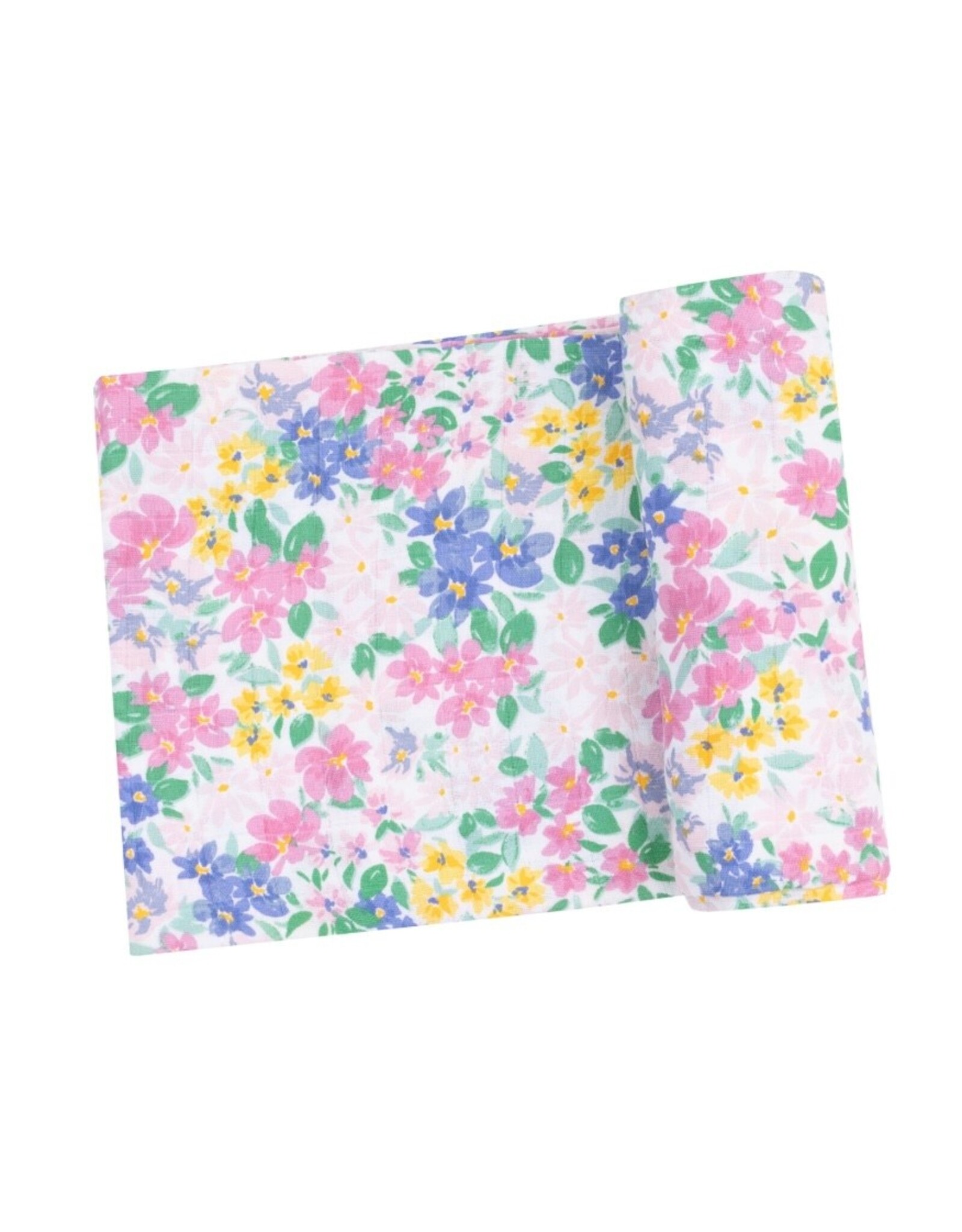 Angel Dear Angel Dear- Emma Floral Swaddle Blanket
