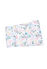 Angel Dear Angel Dear- Narwhal Floral Swaddle Blanket