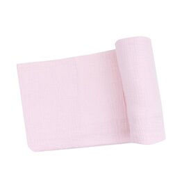 Angel Dear Angel Dear- Solid Muslin Ballerina  Swaddle Blanket