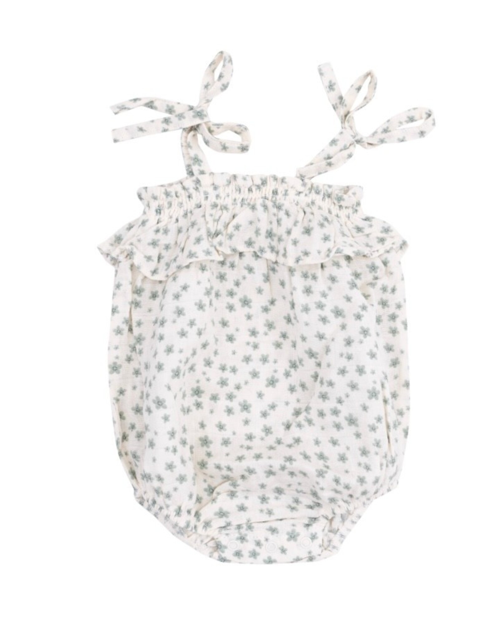 Angel Dear Angel Dear- Jadeite Simple Floral Ruffle Bubble