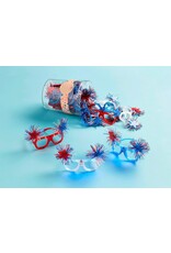 Mudpie Mud Pie- Light-Up Patriotic Glasses