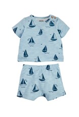 Mudpie Mud Pie- Sailboat Short Set