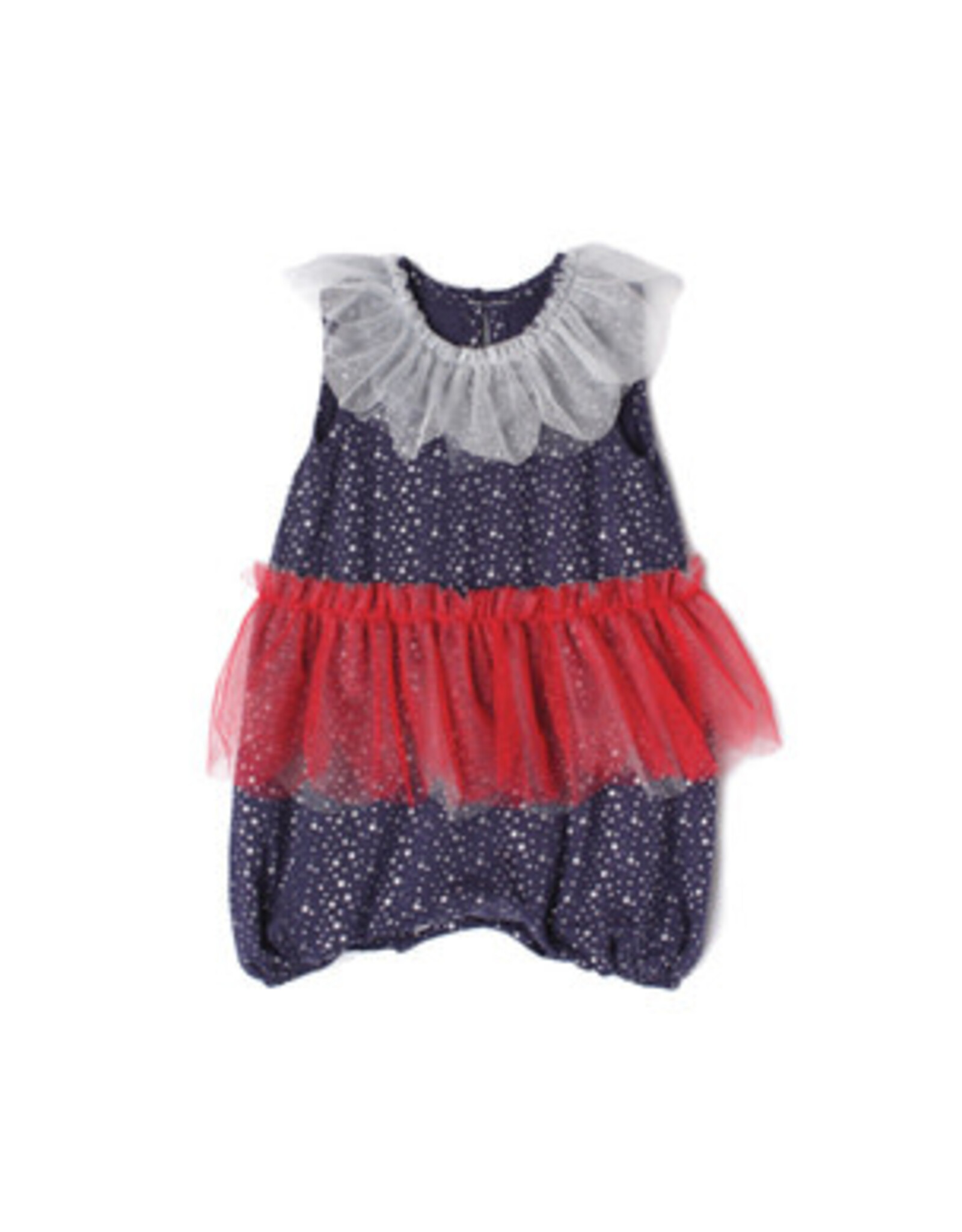 Isobella & Chloe IC- Blue/Red Star Free Dreamer Romper