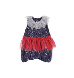Isobella & Chloe IC- Blue/Red Star Free Dreamer Romper
