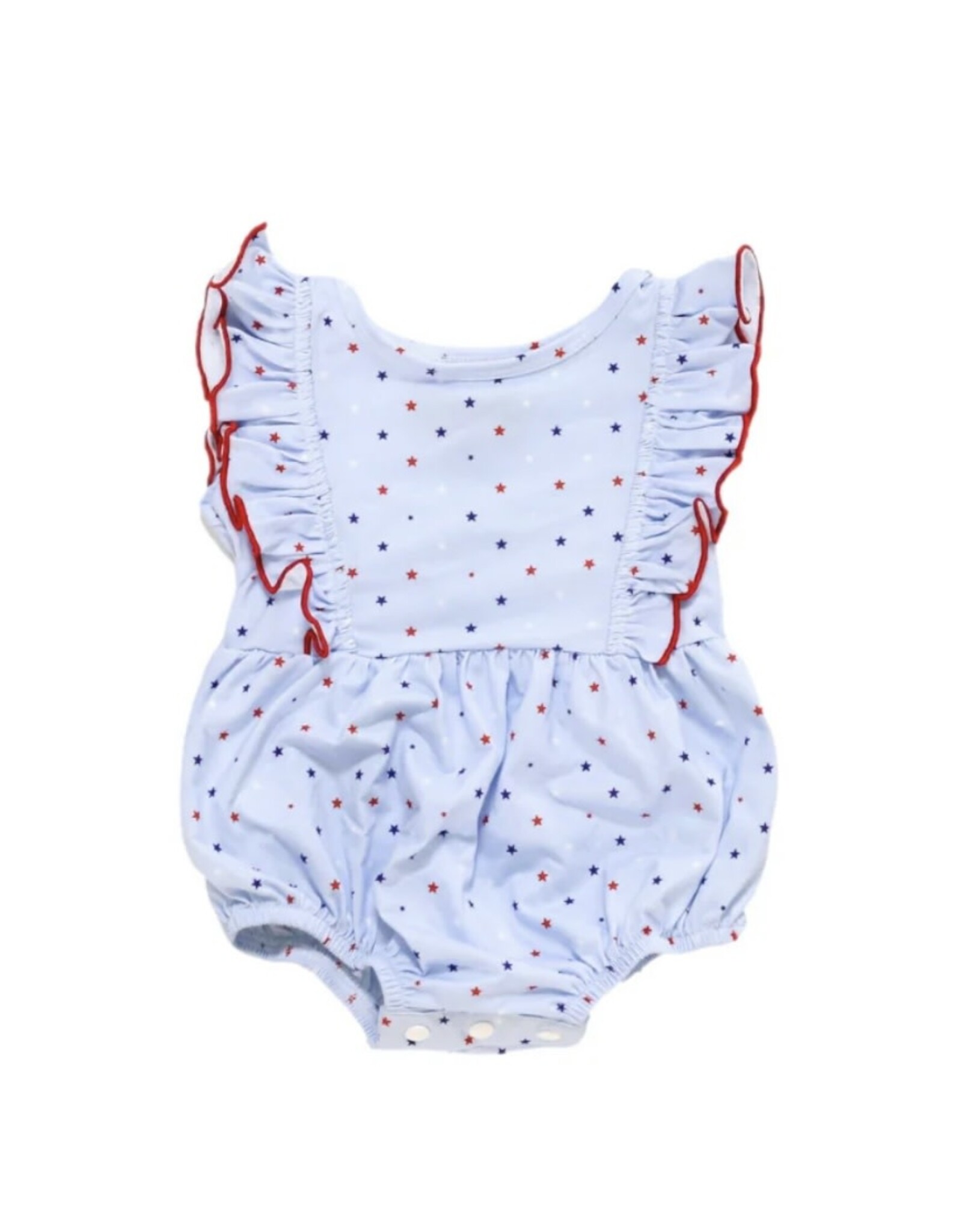 Be Girl Clothing Be Girl- Stars & Stripes Playsuit Bubble