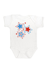 Sweet Wink - Patriotic StarS/S Bodysuit
