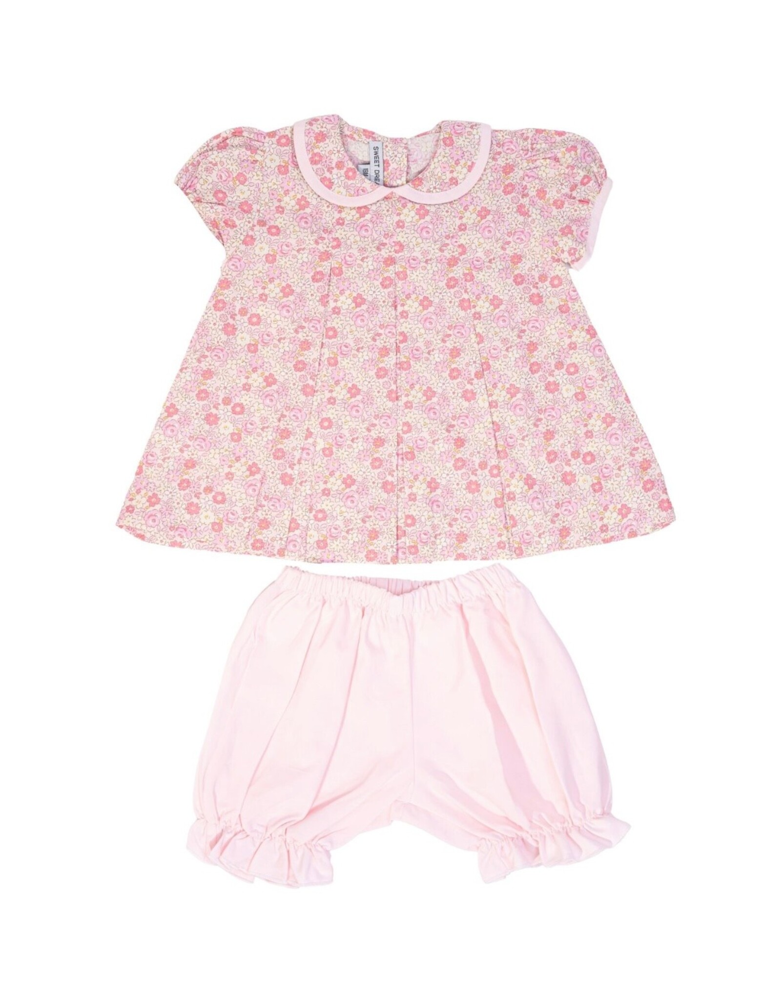 Sweet Dreams- Brooklyn Pink Floral Bloomer Set