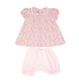Sweet Dreams- Brooklyn Pink Floral Bloomer Set