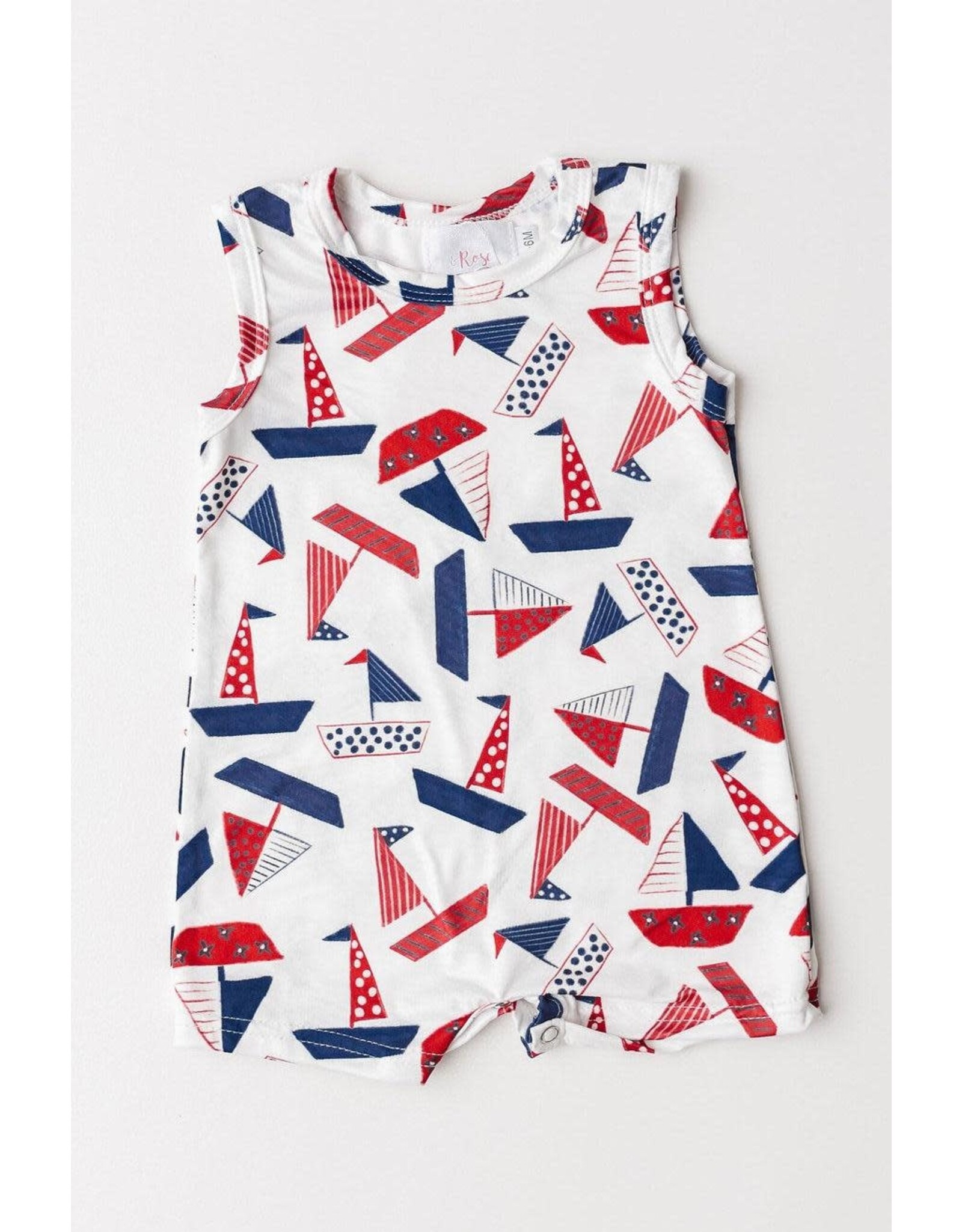 Mila & Rose Mila & Rose- Stars, Stripes & Sails Shorty One Piece