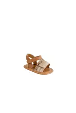 Baby Deer- Ashlee Metallic & Cheetah Sandal