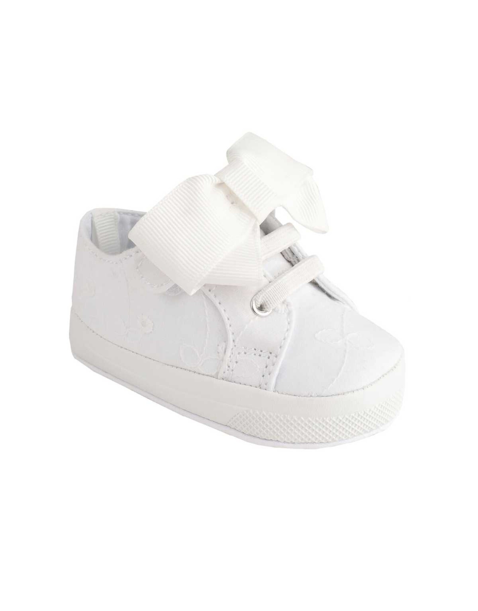 Baby Deer- Angel Eyelet Sneaker w/ Bow