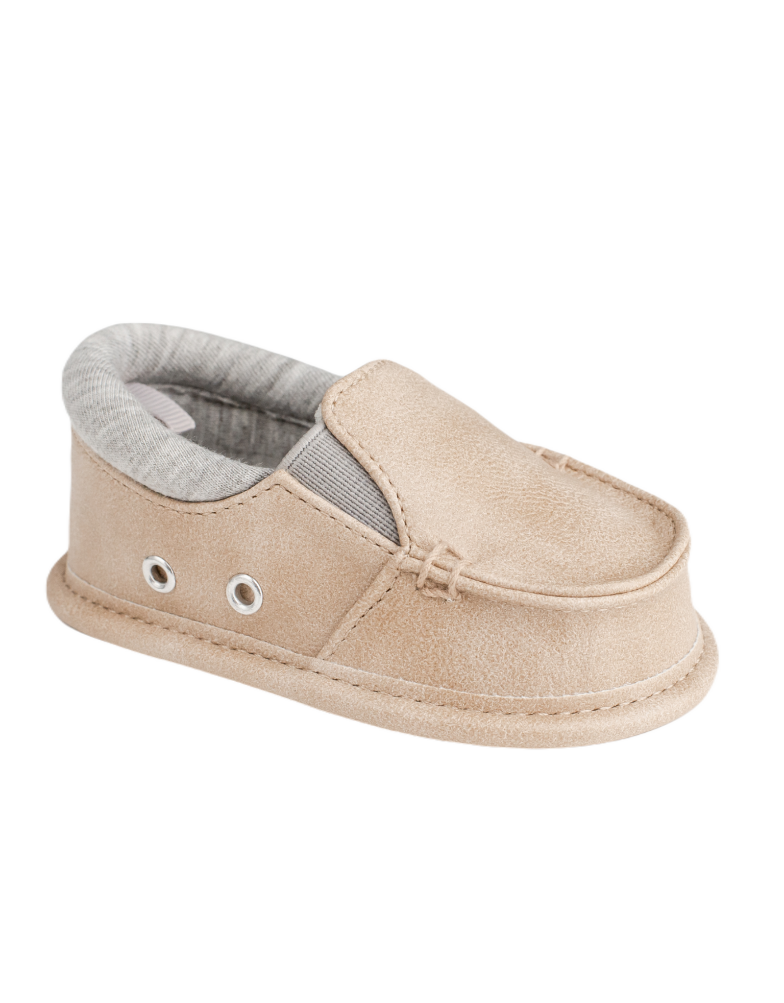 Baby Deer- Thomas Khaki Slip-On Shoes