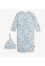 Magnetic Me Magnetic Me- Jungle Jazz Modal Magnetic Gown & Hat Set NB-3M