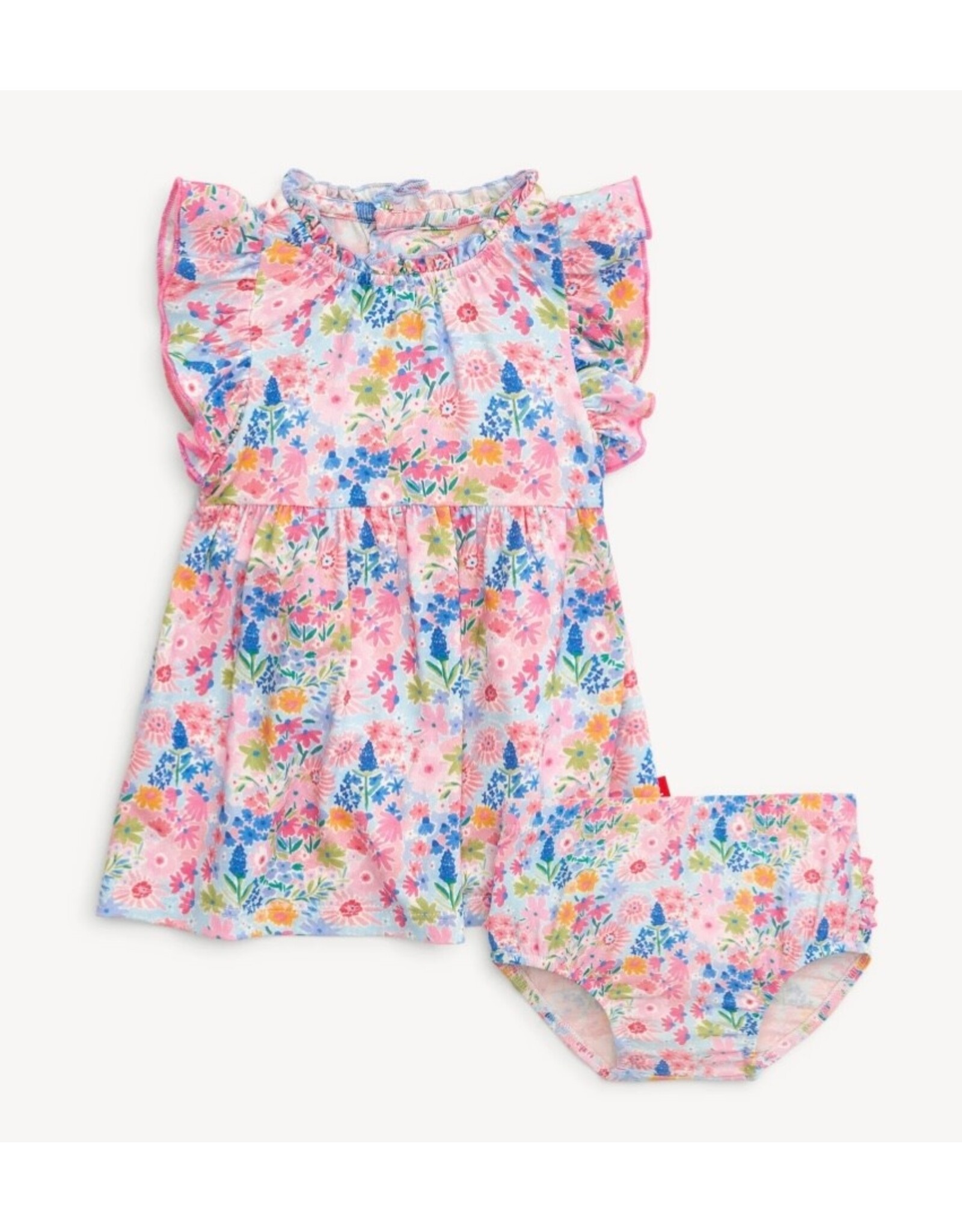 Magnetic Me Magnetic Me- Lily Modal Magnetic Dress + Diaper Cover