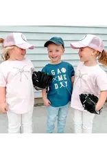 Sweet Wink Sweet Wink- Baseball Game Day TShirt Indigo