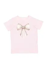 Sweet Wink- Baseball Bow S/S Shirt Ballet