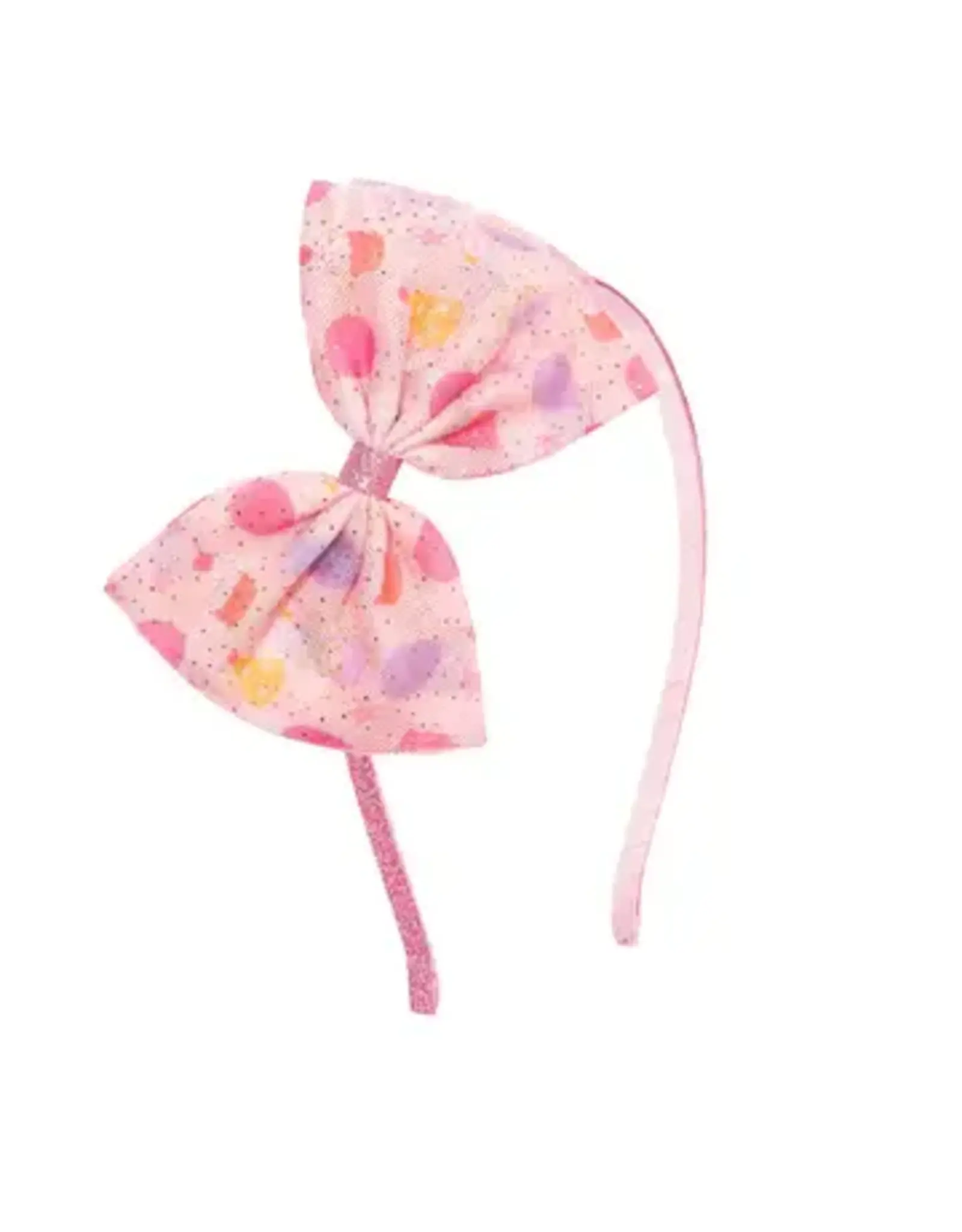 Sweet Wink- Birthday Party Tulle Bow Hard Headband