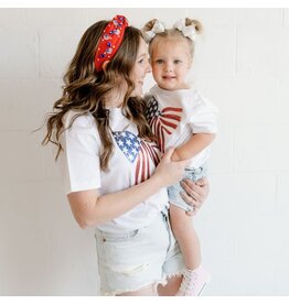 Sweet Wink- Women's Patriotic Cutie Gemstone Headband