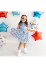 Sweet Wink- Patriotic Bow Tank Tutu Dress